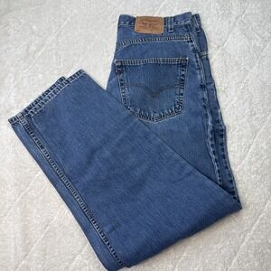 Levis 560 Jeans Vintage  36x34 Loose Fit Tapered Y2K Baggy USA 90s Denim